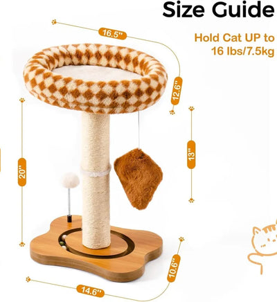 Mewoo Cat Tower with Toys