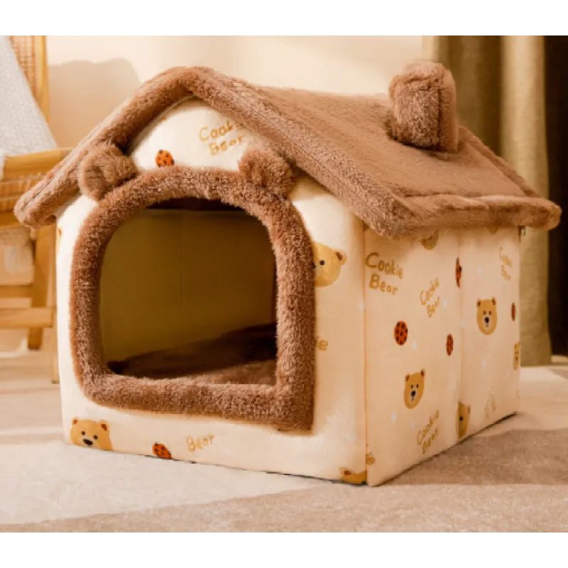 Foldable Enclosed Warm Dog House