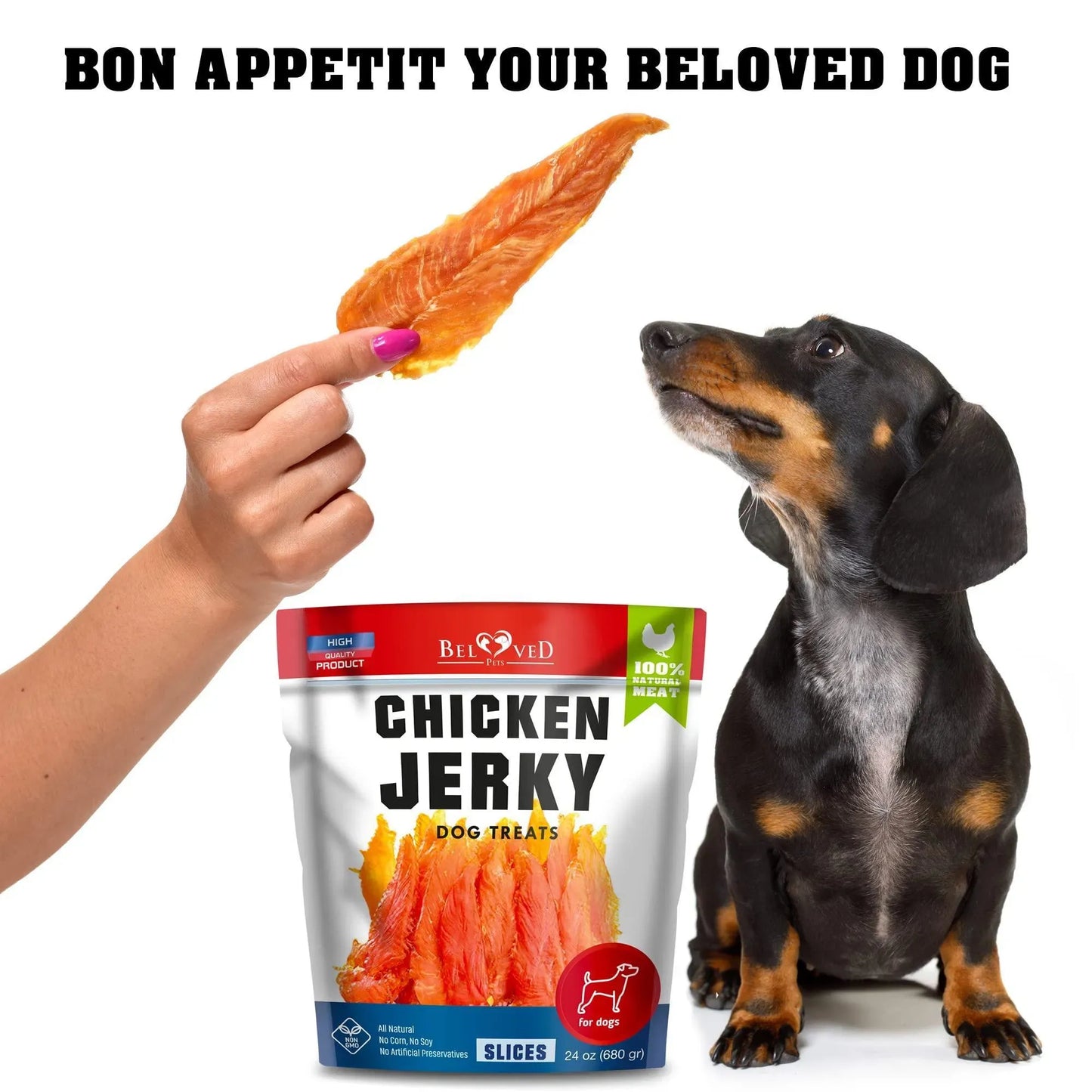 Chicken Jerky Dog Treats Organic